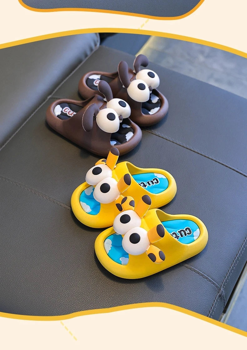 Summer Children's Sandals Slippers for Boys Girls Baby Non-Slip Soft Bottom Indoor Bath Parent-Child Children Sandals soft gift