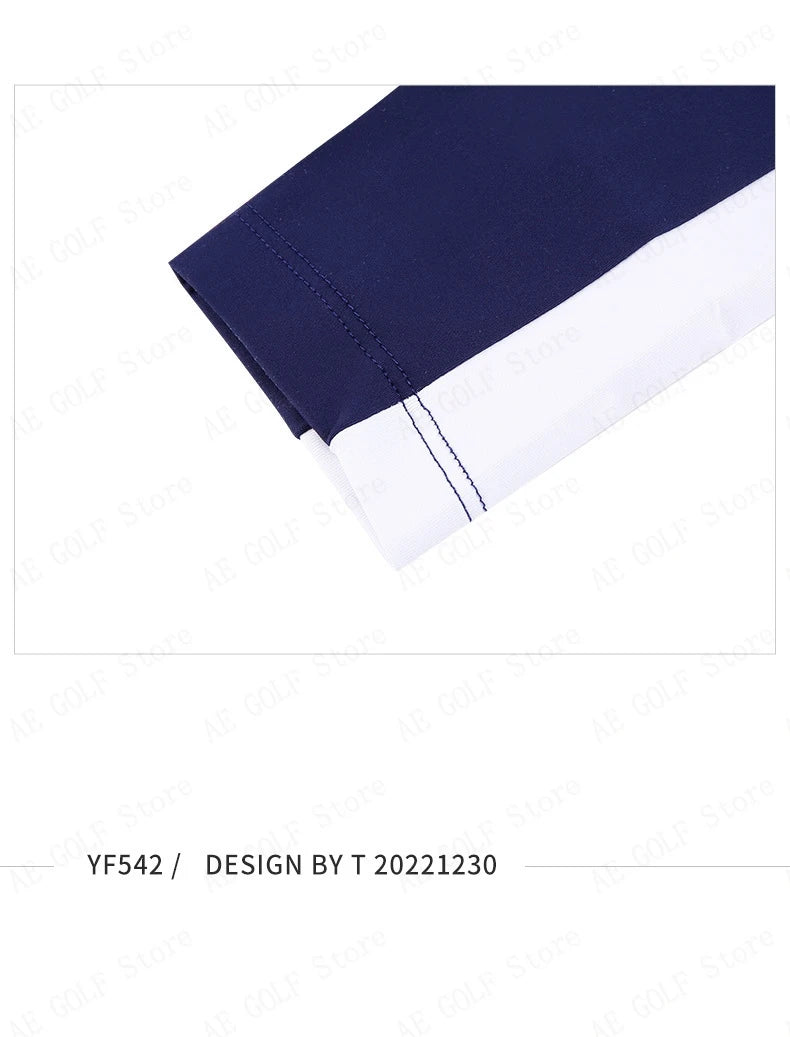 PGM Children's Golf Long Sleeve T-shirt Golf Wear for Kids Boys Shirts Soft Lapel Design Fashion Leisure Sports Top YF542