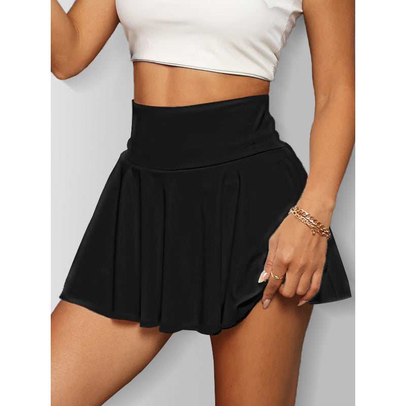 Women Tennis Skirt Golf Skorts Athletic High Waisted With Pockets Inner Shorts Sport Workout RSTOCK