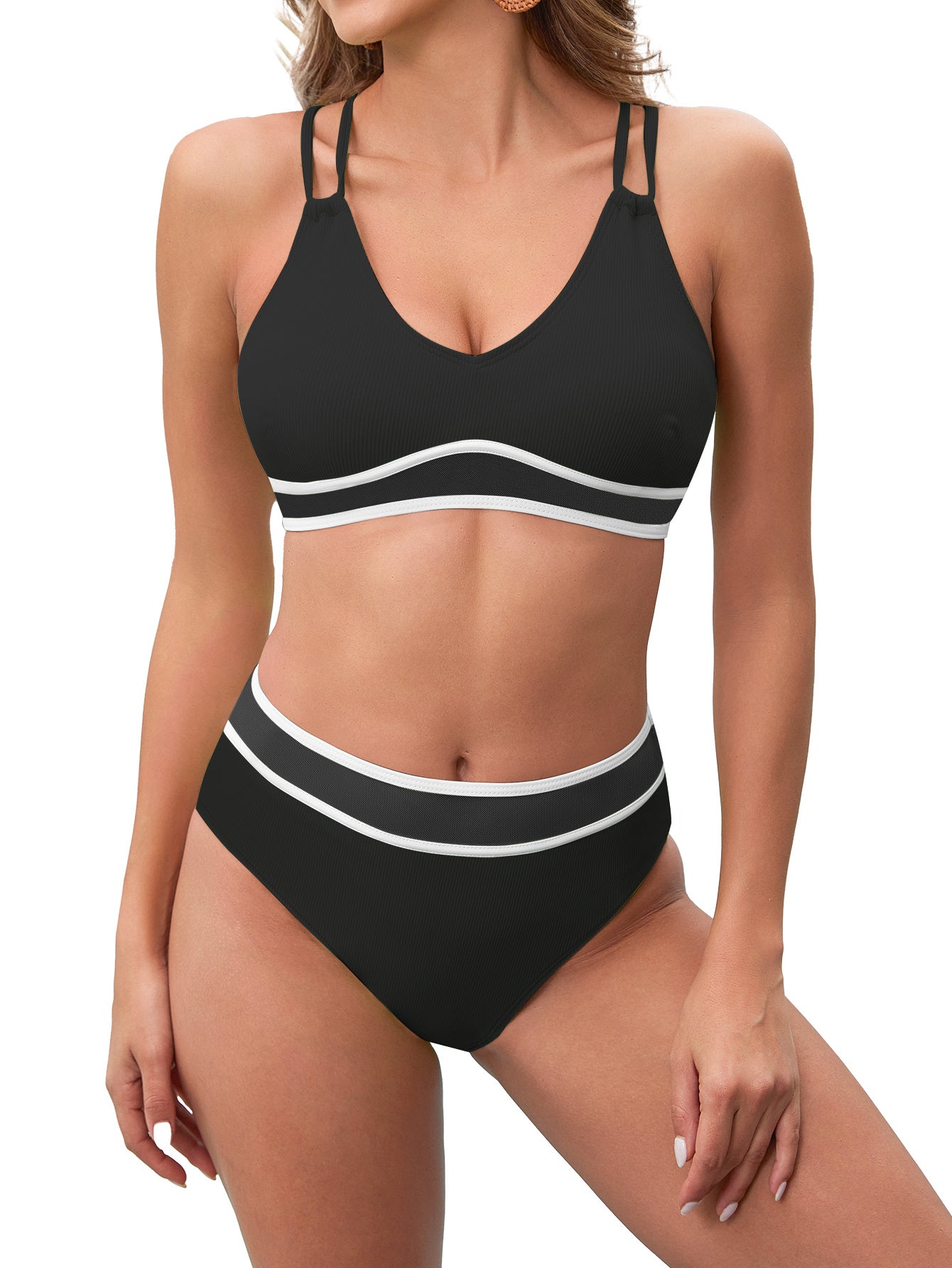Swimsuit Women's Split Bikini Swimwear RSTOCK