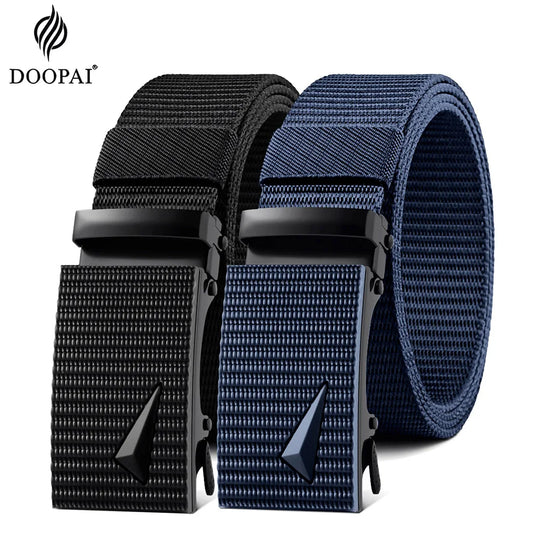 DOOPAI Men Belt Nylon Breathable Belts For Men Cowboy Designer Belt Outdoor Tactical Belt Military Gifts 남성 가죽 벨트 ceinture homme