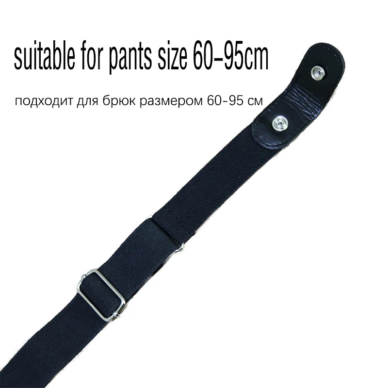 New Belts for Women Buckle-Free Waist Jeans Pants No Buckle Stretch Elastic Waist Belt for Men Ins Wind Invisible Lazy Belt