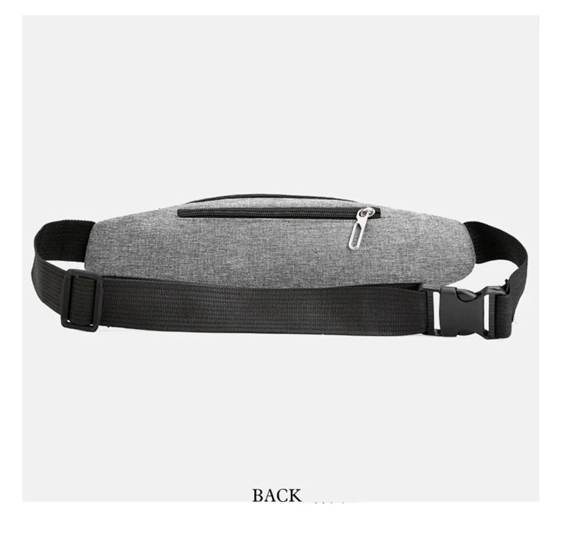 Women Waist Bag Sports Fanny Pack Men Bum Hip Bag Multifunction Travel Chest Bag Crossbody Shoulder Bag Phone Purse Bag