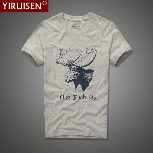 Homme Printing Mens Tee-Shirt YiRuiSen 100% Cotton Vintage AF Summer Casual Round Neck T shirt Comfortable Breathable Short Sleeve