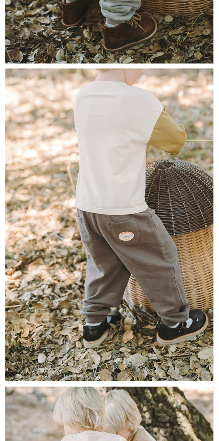 Kids Baby Girl Pure Cotton Boy Spring and Autumn Clothing Pants