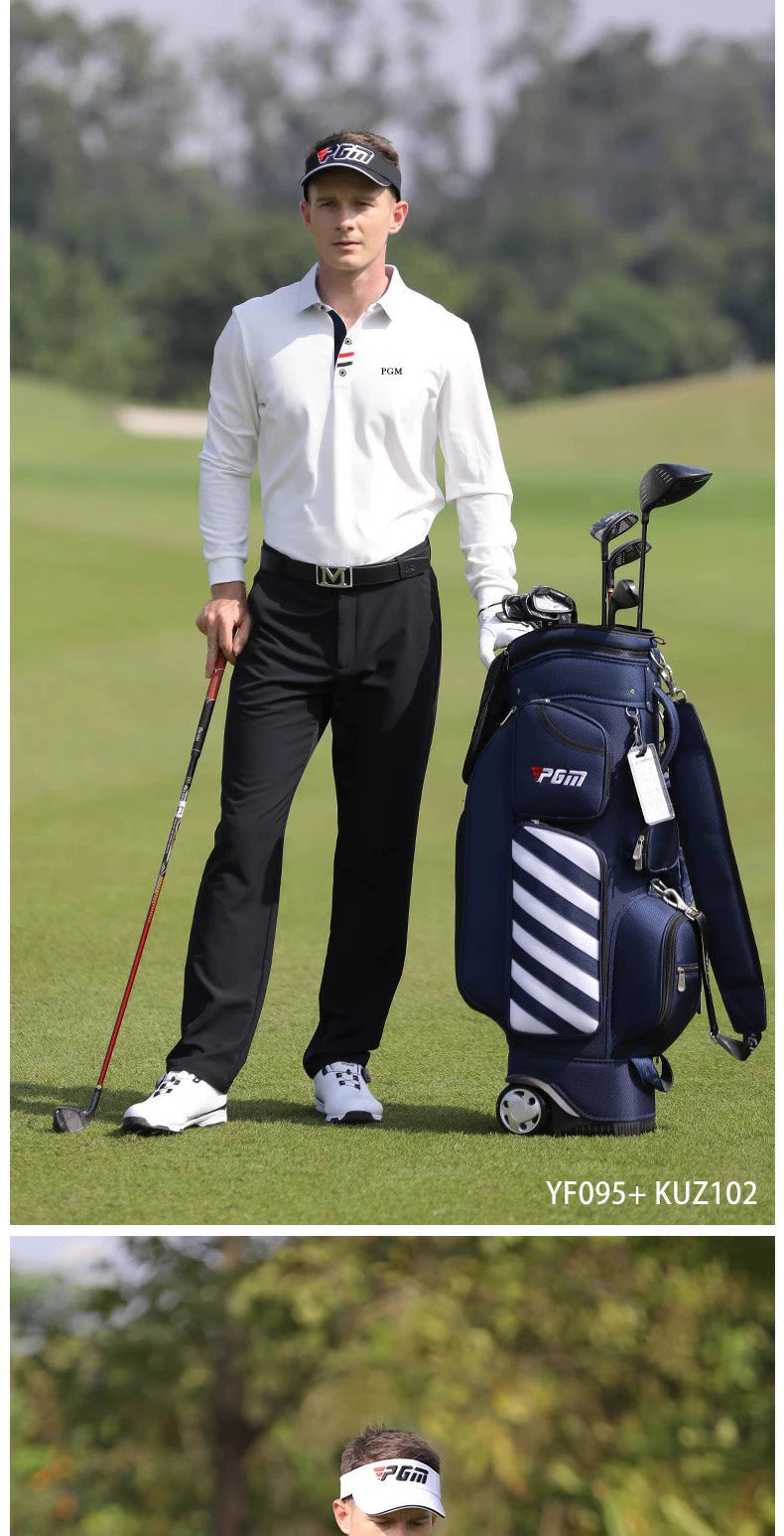 PGM Special Offer Long Sleeves T-Shirt Lapel Promotion Golf