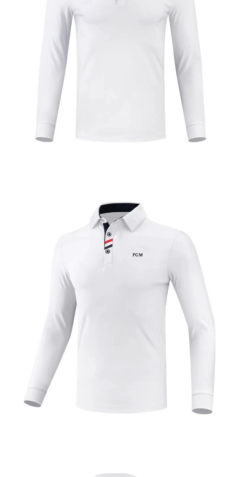 PGM Special Offer Long Sleeves T-Shirt Lapel Promotion Golf
