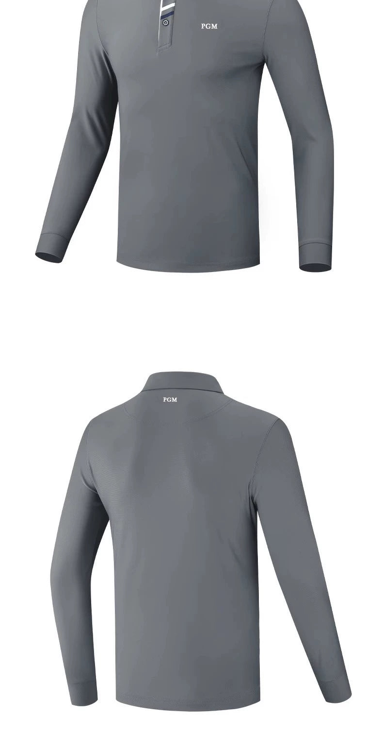 PGM Special Offer Long Sleeves T-Shirt Lapel Promotion Golf