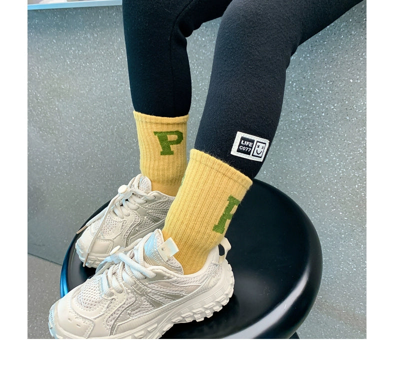 Outwear Western Style Little Girl Heattech Velvet Padded Leggings Pants