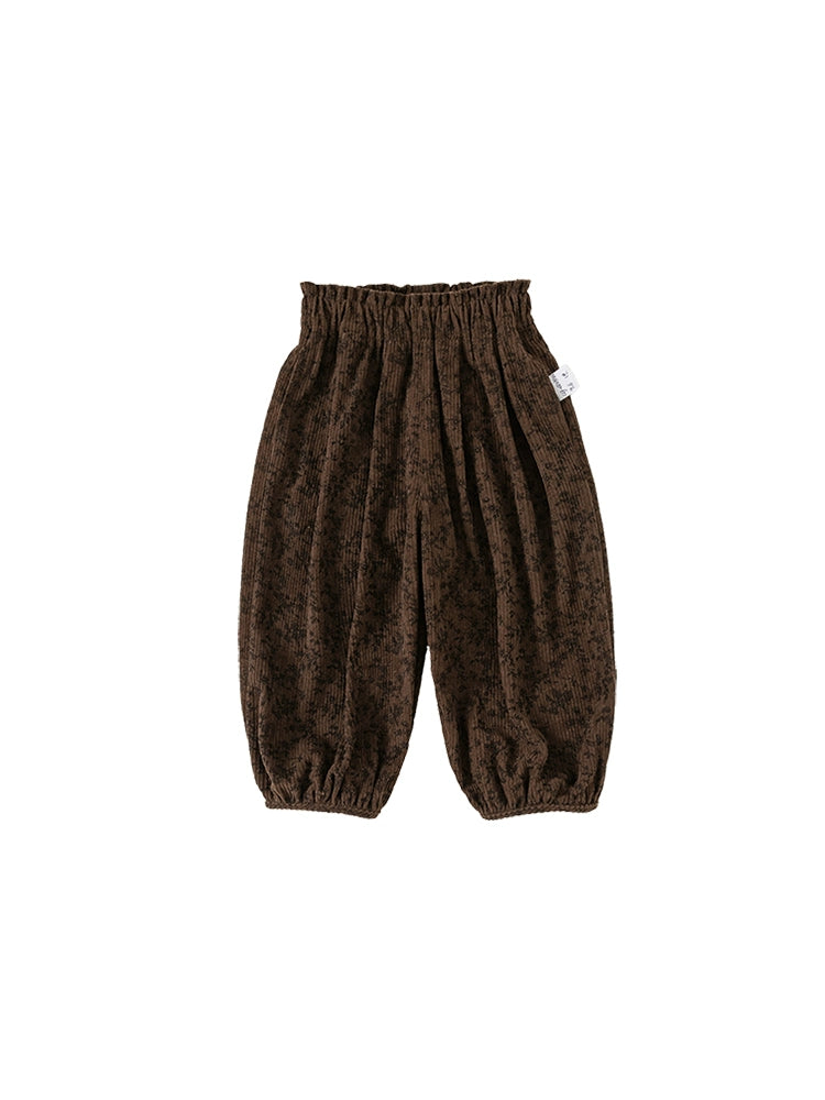 Girl Pants Spring Clothing 2024 New Arrival Kids Casual Pants Children's Clothing Baby Girl Mori Style Bloomers Fresh Pants Fashion