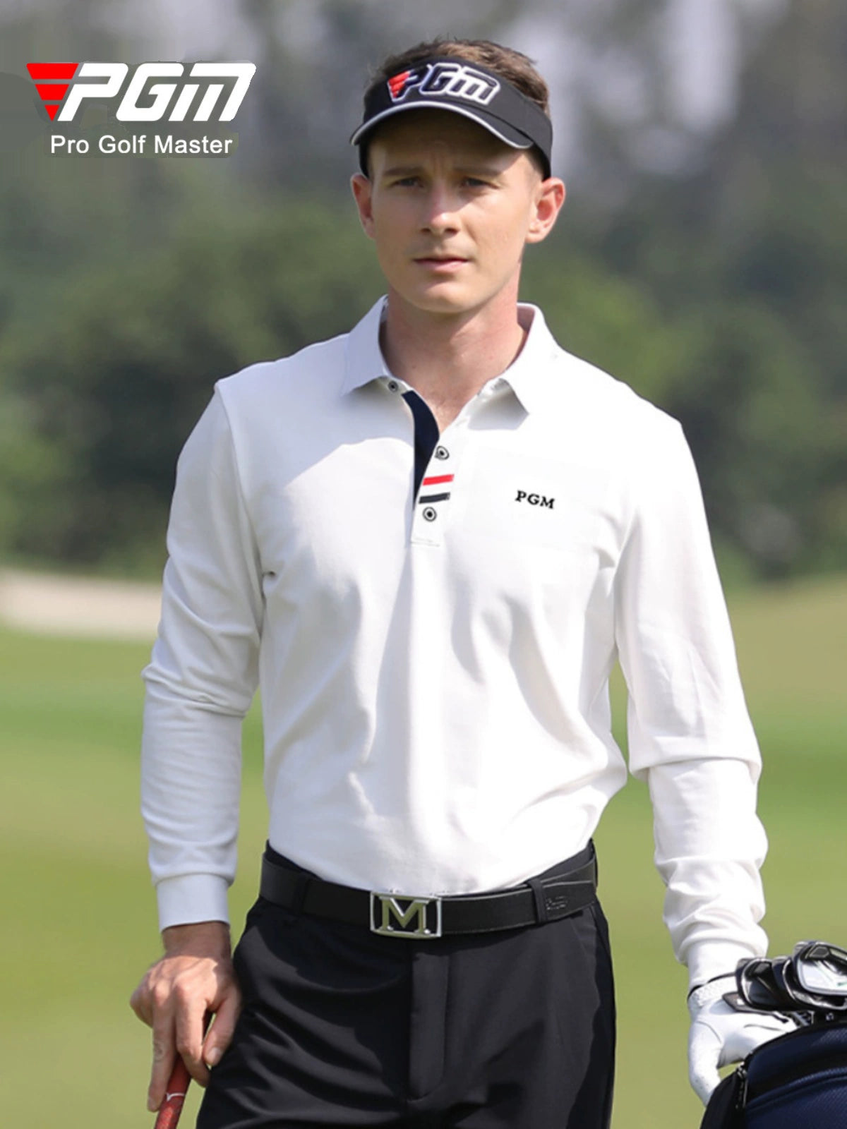 PGM Special Offer Long Sleeves T-Shirt Lapel Promotion Golf