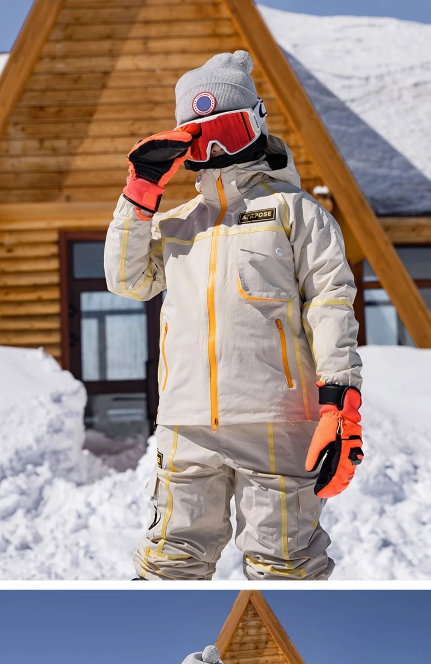 2024 New Children Ski Suit Girls Boys Winter Outdoor Windproof Snowboard Jacket Pants Warm Kids Waterproof Skiing Set