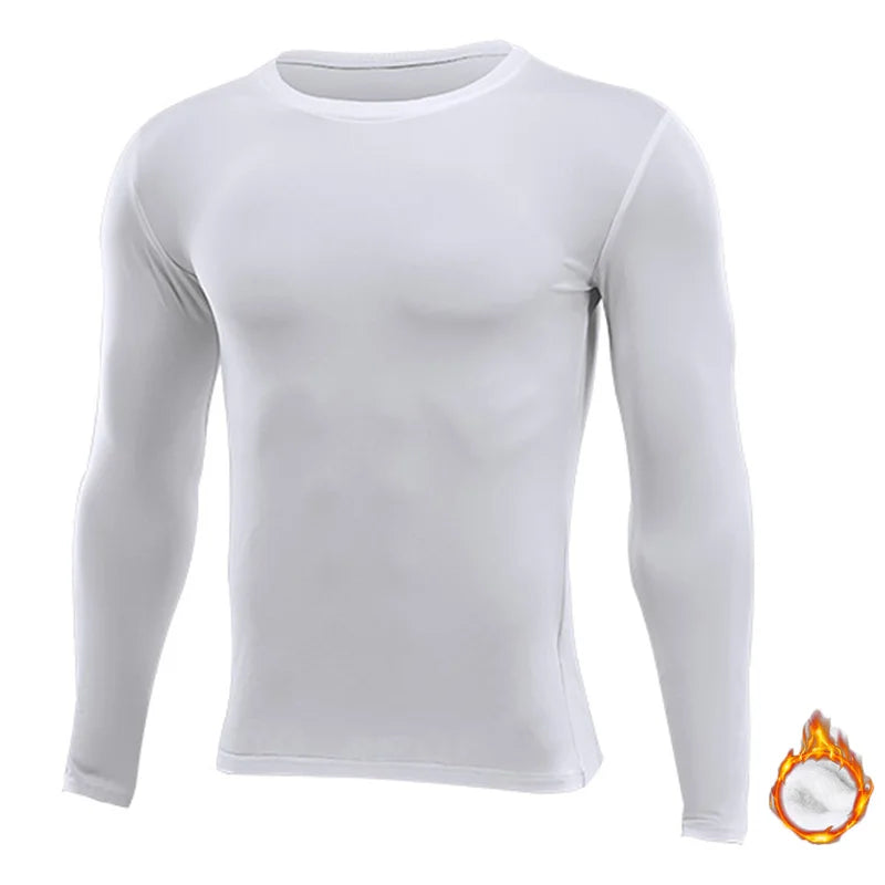 Men Women Kids Children Boy Girl Compression Thermal Running Tight Long T Shirt Fitness Sport Basketball Football Gym Clothes