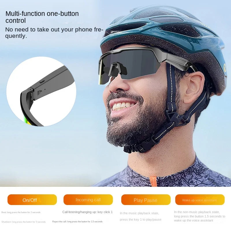 Smart Bluetooth Sunglasses for Sports Riding