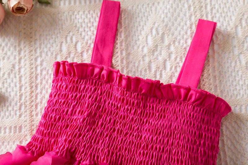 Butterfly Newborn Baby Dress New Summer Cute Baby Girls Clothes Tulle Lace Embroidery Infant Party Clothing 1 -5Y Birthday Dress