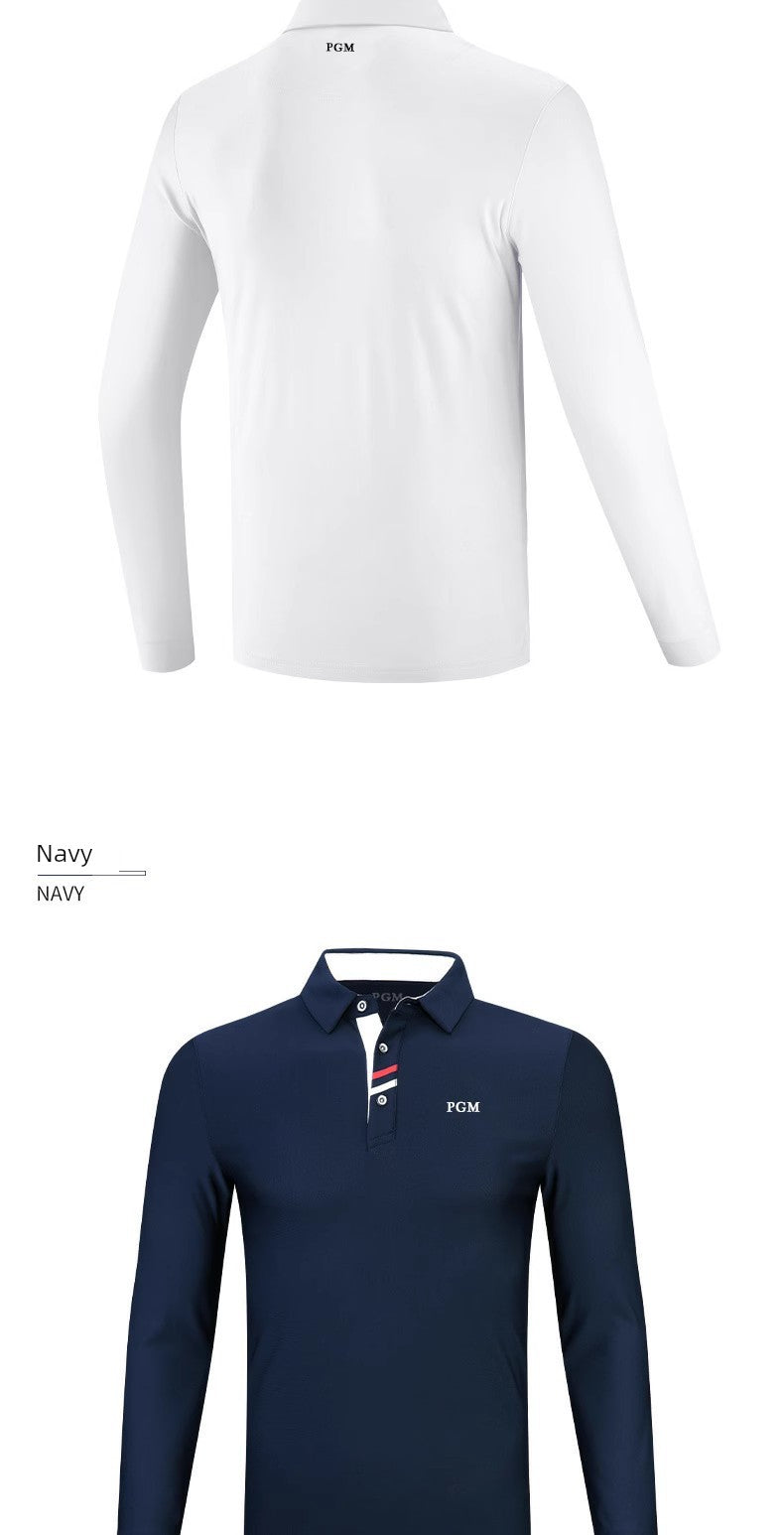 PGM Special Offer Long Sleeves T-Shirt Lapel Promotion Golf