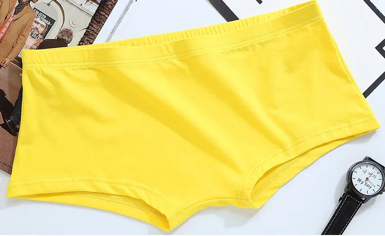 Youth Underwear for Men Cotton Breathable Boxer Shorts Boy Sports Comfortable Aro Pants Teenager Sleepwear Home Bottom Lingerie