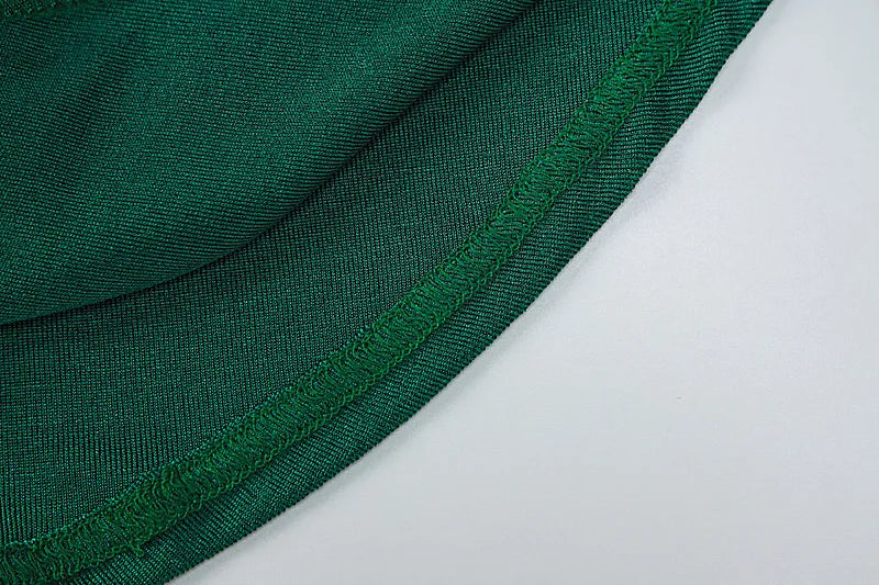 Elegant Sexy Bandeau Top with Slit Asymmetrical Skirt Two Piece Set Women Summer Party Festival Matching Sets Orange