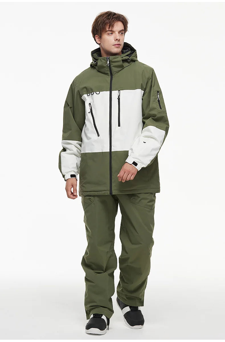 Cheaper, Snow Suit,  Snowboard Outdoor Sports  Snowboard Jacket Sets,  Ski Coat and Strap Pant,Boy‘s and Girl's Ski Jumpsuit