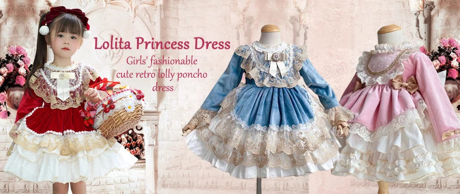 New High quality baby lace princess dress for girl elegant birthday party trailing dress Baby girl's christmas clothes 3-12yrs