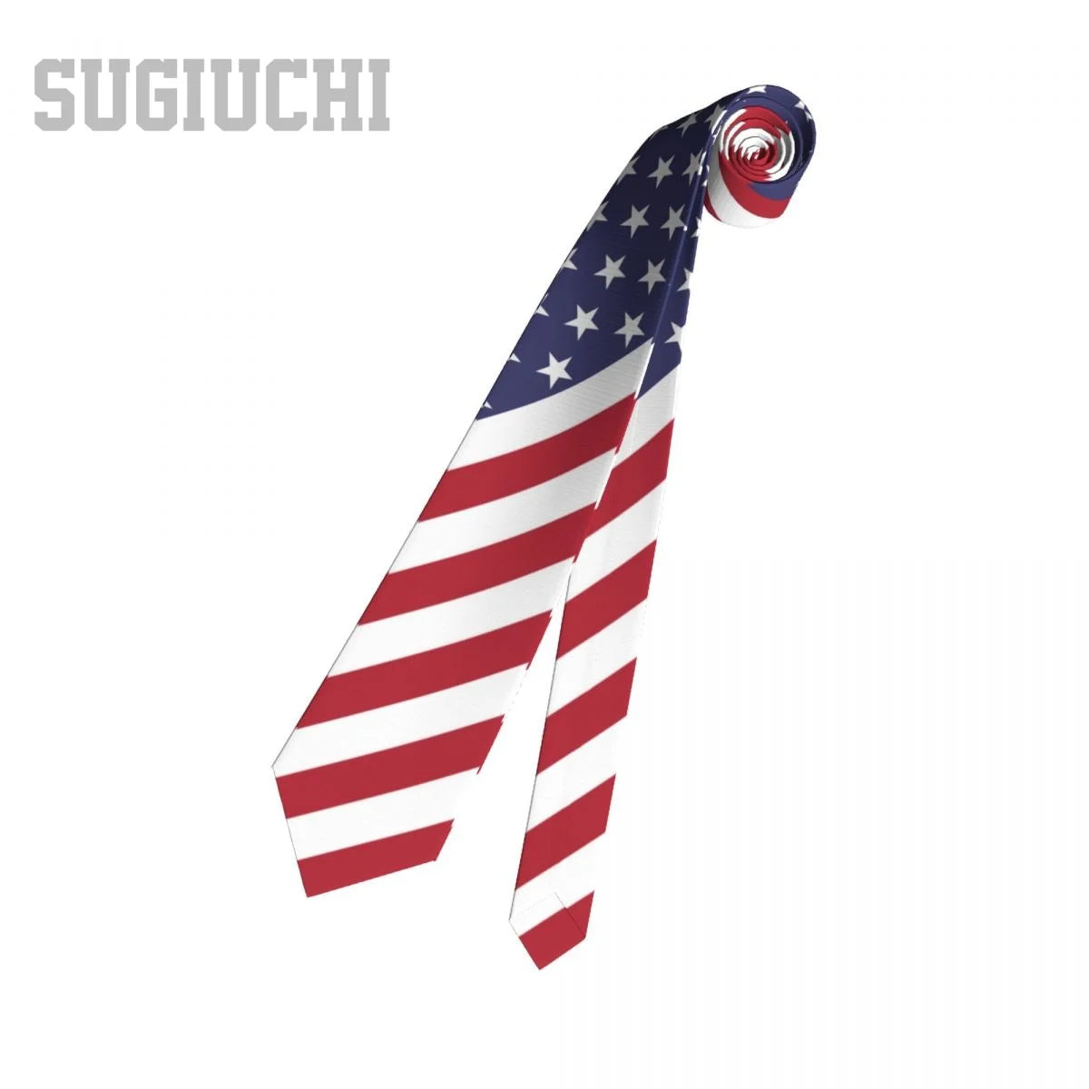 United States USA Flag American Emblem Men Women Neck Ties Casual Plaid Tie Suits Slim Wedding Party Business Necktie Gravatas