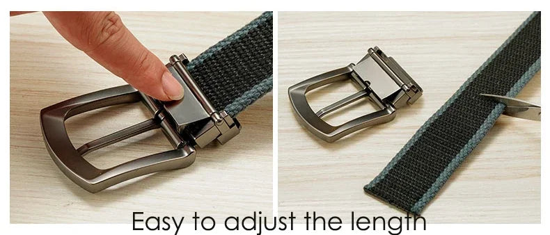 Plus Large Size 110 120 130 140 150 160 cm Canvas Belt for Men Alloy Pin Buckle Jeans Belts High Quality Outdoor Belts