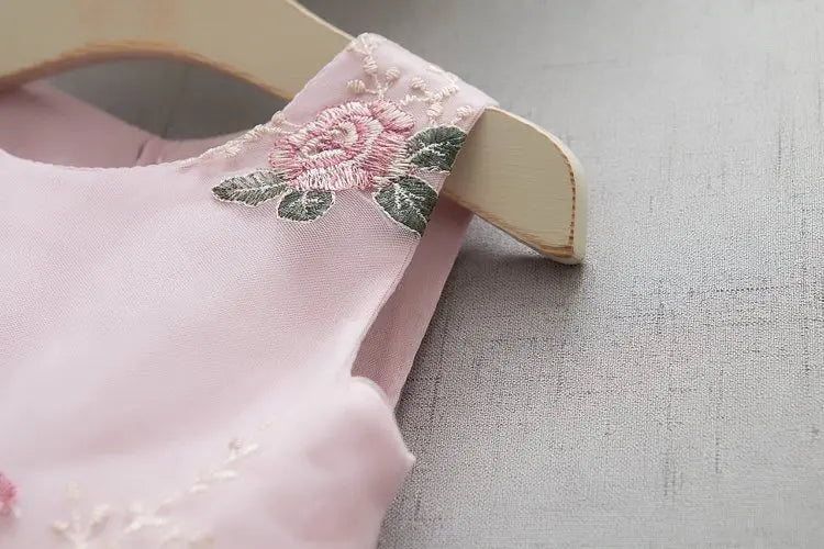 Infant Princess Dress for Girls Mesh Summer Girl Dress One Piece Toddler Clothes Boutique Clothing Girls Fashion First Year