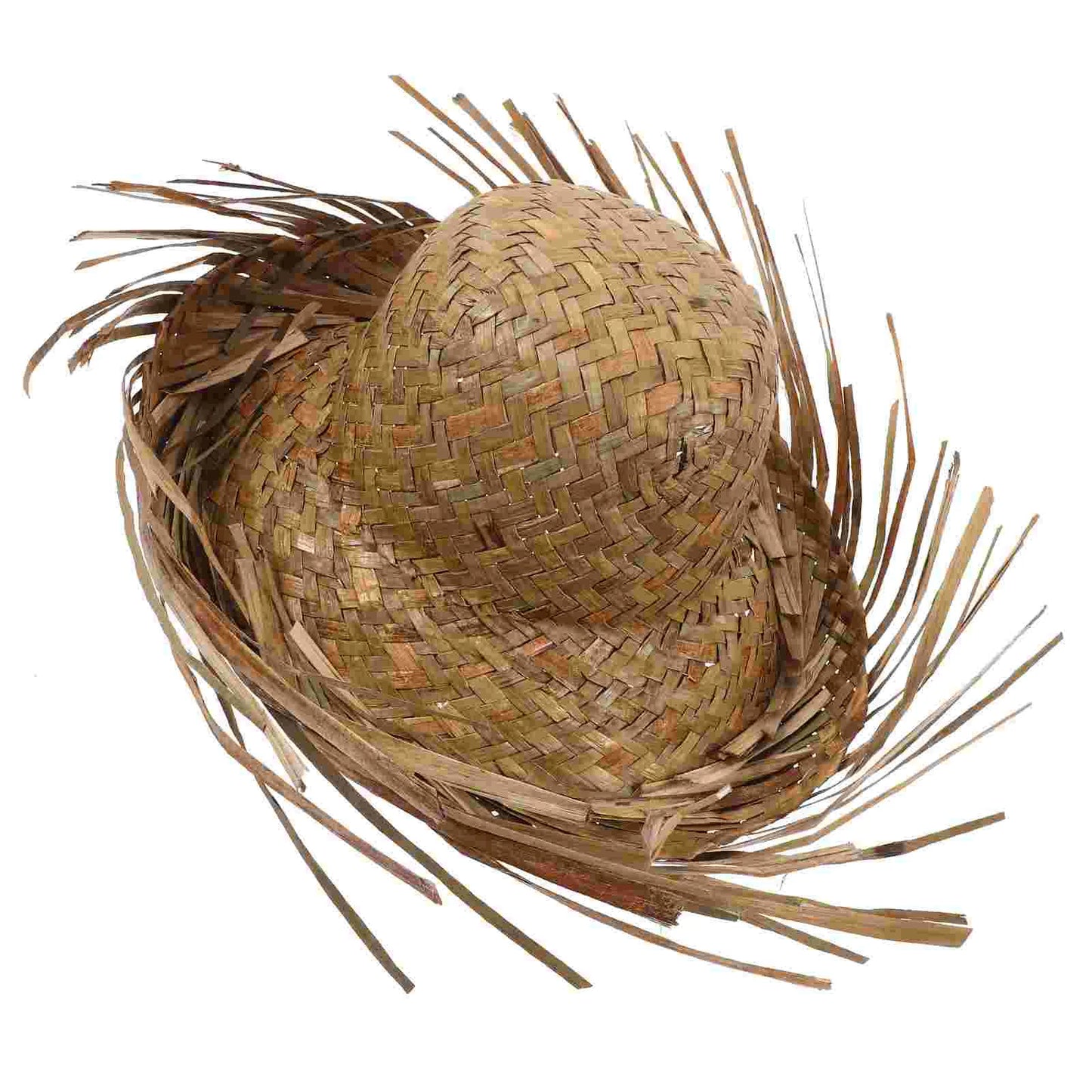 Straw Hat Woven Sun Shade Party Protection Caps Cowboy for Men Summer Style The Beach Hawaiian Hula