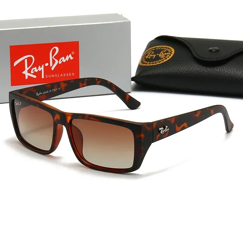 Rayban Resin Lenses 1541 Matte Black Frame Polarized High Performance Sunglasses Durable Sun Glasses in box