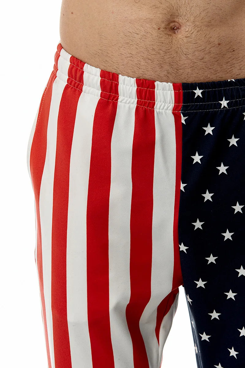 New USA National Flag 3D Printed Trousers Men Loose Pants Casual Male Trendy Sports Beach Trousers Uniisex Boy Sweatpants