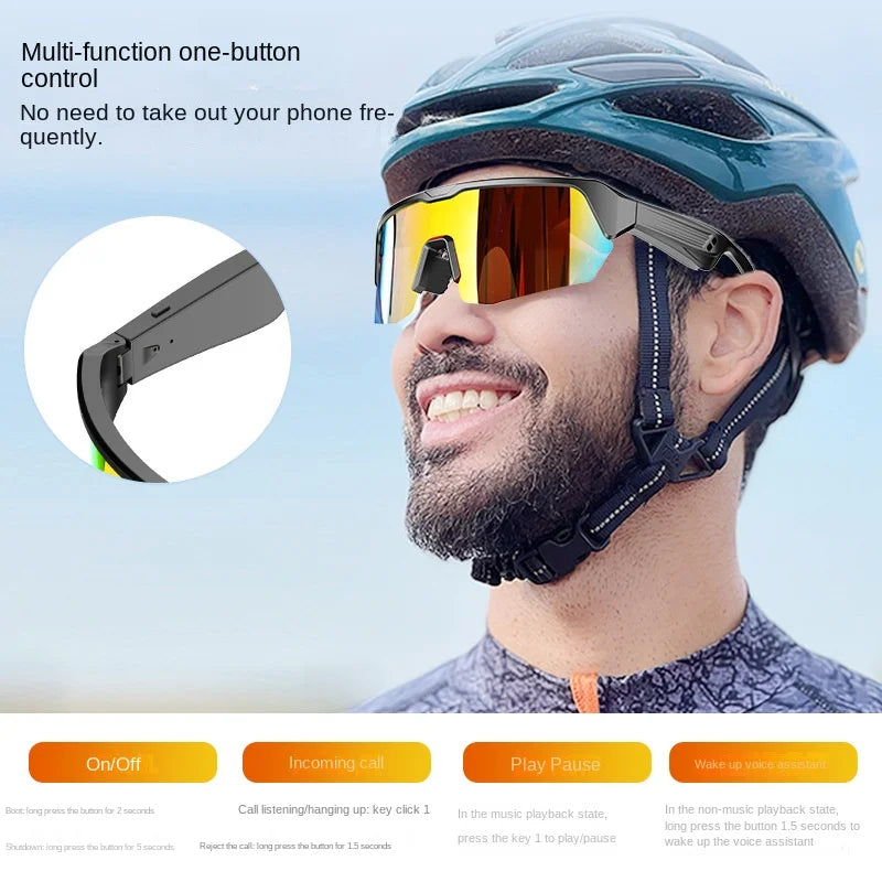 Smart Bluetooth Sunglasses for Sports Riding