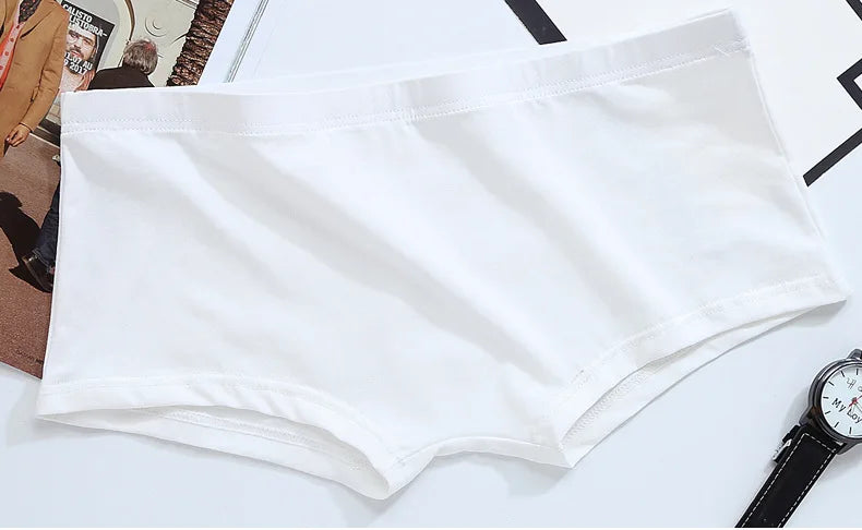 Youth Underwear for Men Cotton Breathable Boxer Shorts Boy Sports Comfortable Aro Pants Teenager Sleepwear Home Bottom Lingerie