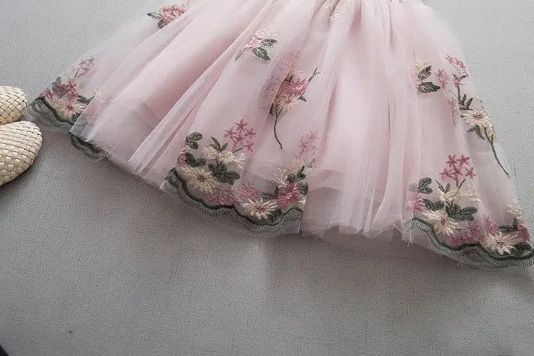 Infant Princess Dress for Girls Mesh Summer Girl Dress One Piece Toddler Clothes Boutique Clothing Girls Fashion First Year