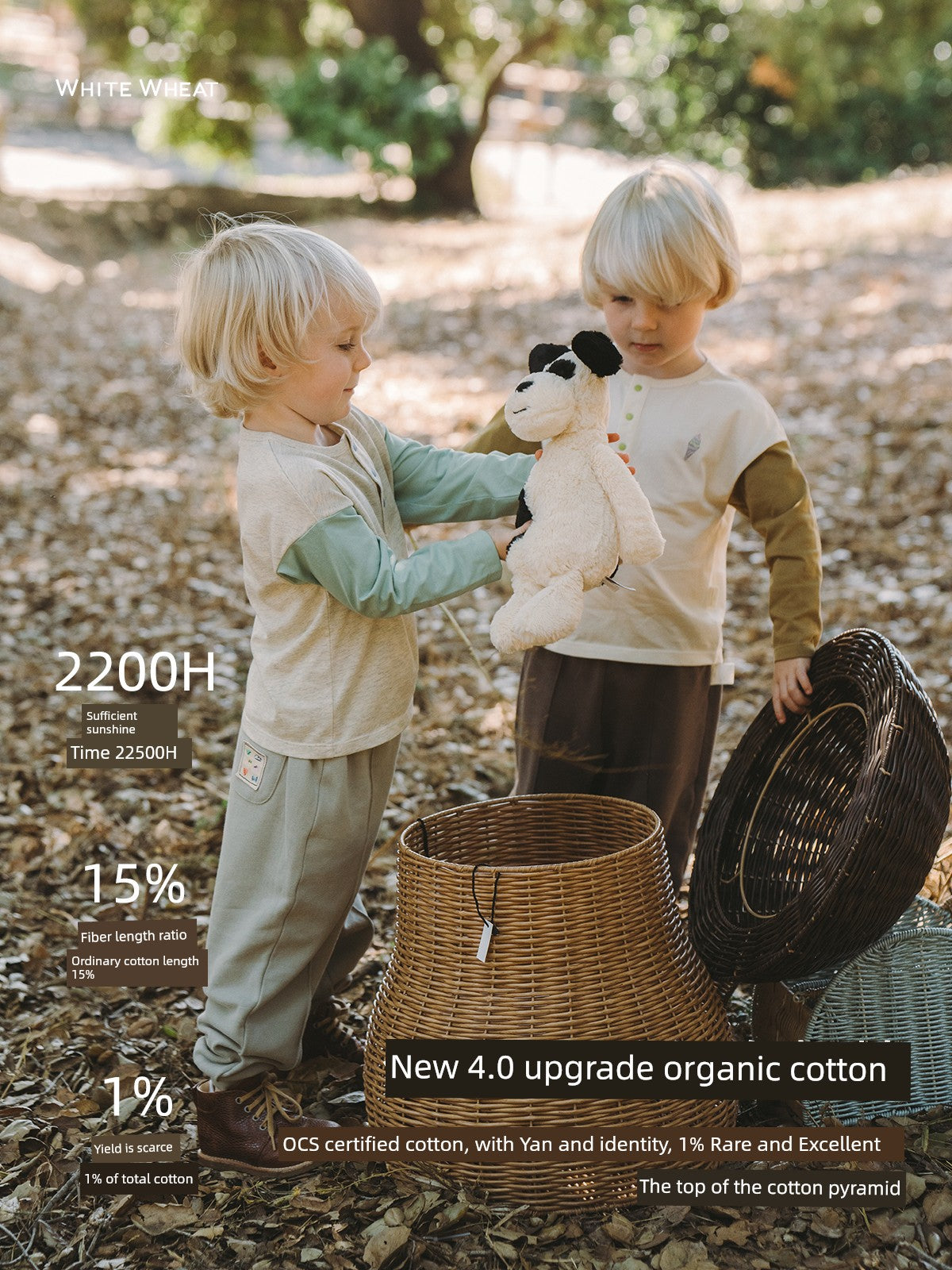 Kids Baby Girl Pure Cotton Boy Spring and Autumn Clothing Pants