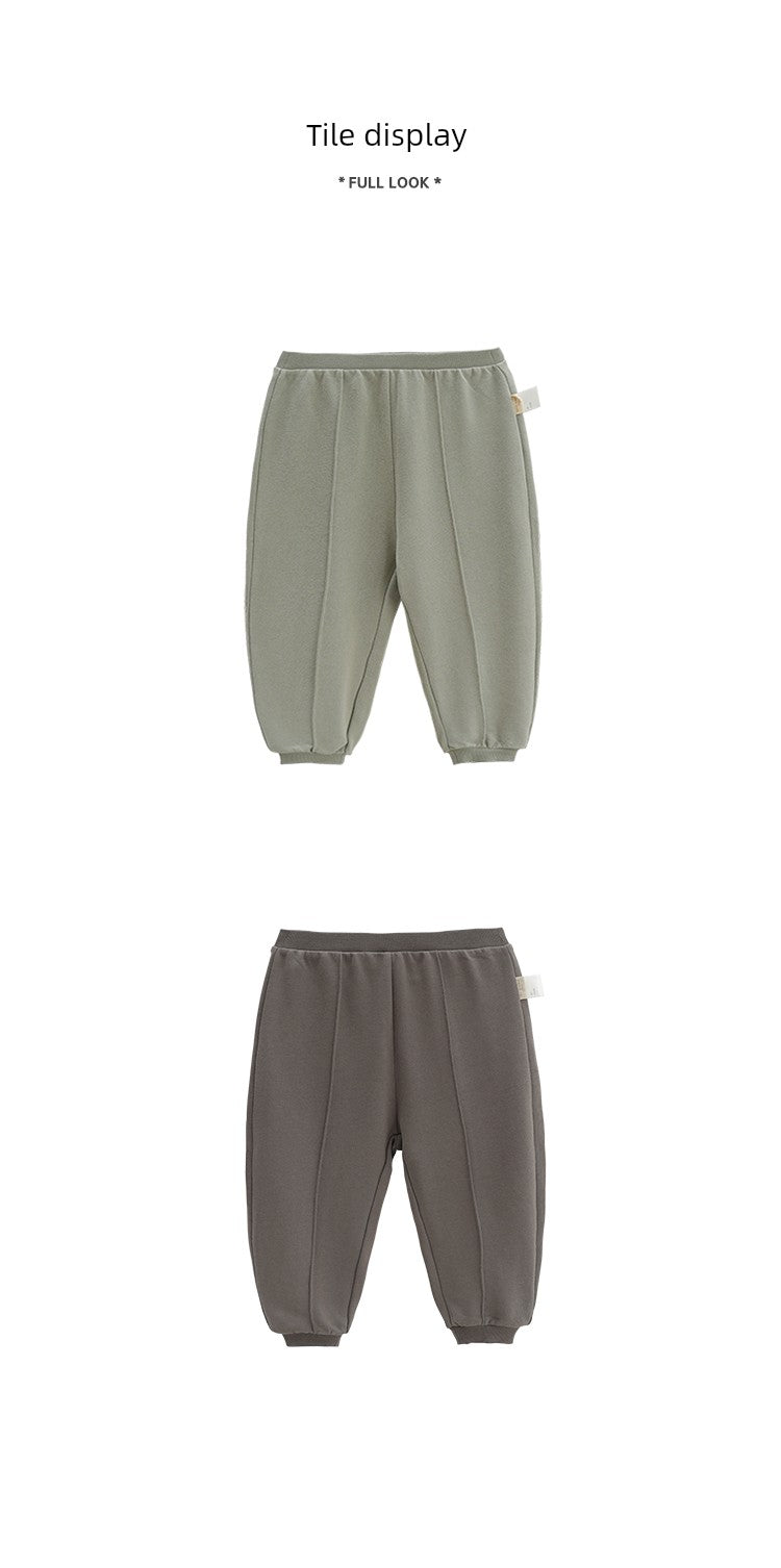 Kids Baby Girl Pure Cotton Boy Spring and Autumn Clothing Pants