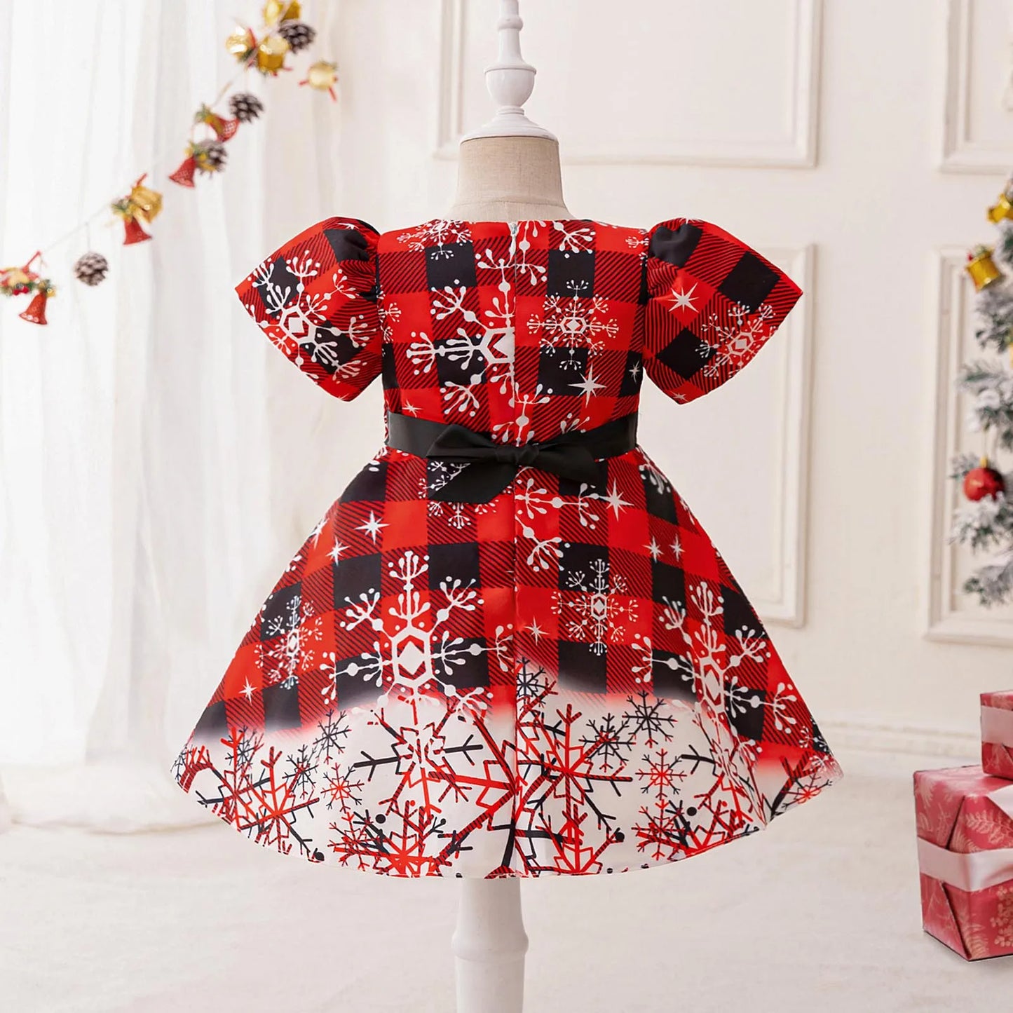 Baby Christmas Party Girls Costume Carnival Halloween Deer Candy Santa Claus Green Birthday Princess Dress Wedding Kids Clothes