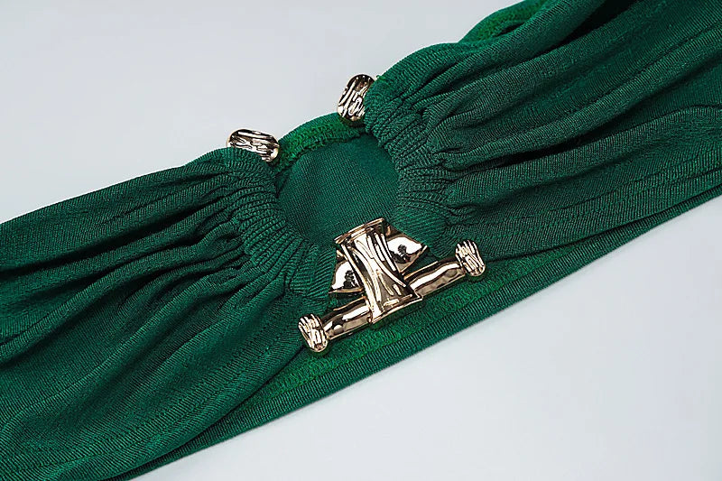 Elegant Sexy Bandeau Top with Slit Asymmetrical Skirt Two Piece Set Women Summer Party Festival Matching Sets Orange