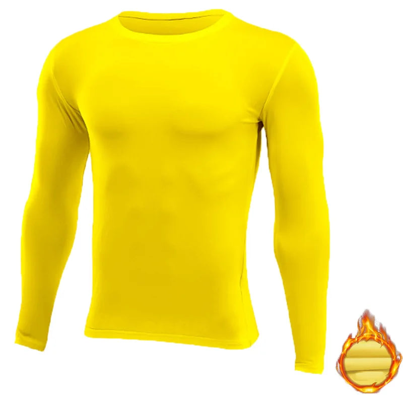 Men Women Kids Children Boy Girl Compression Thermal Running Tight Long T Shirt Fitness Sport Basketball Football Gym Clothes
