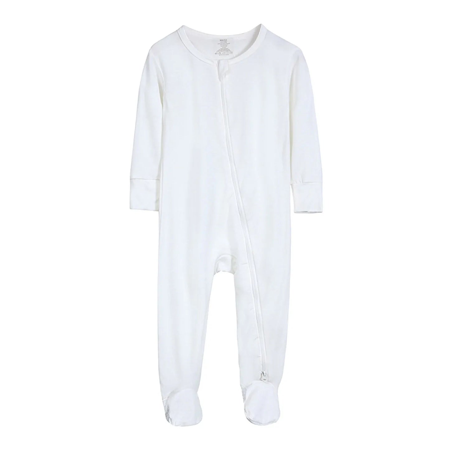 2024 Newborn Baby Bamboo Fiber Romper Solid Breathable Long Sleeve Clothes For 0-24M Boy Girl Jumpsuit Infant Loungewear Pyjamas