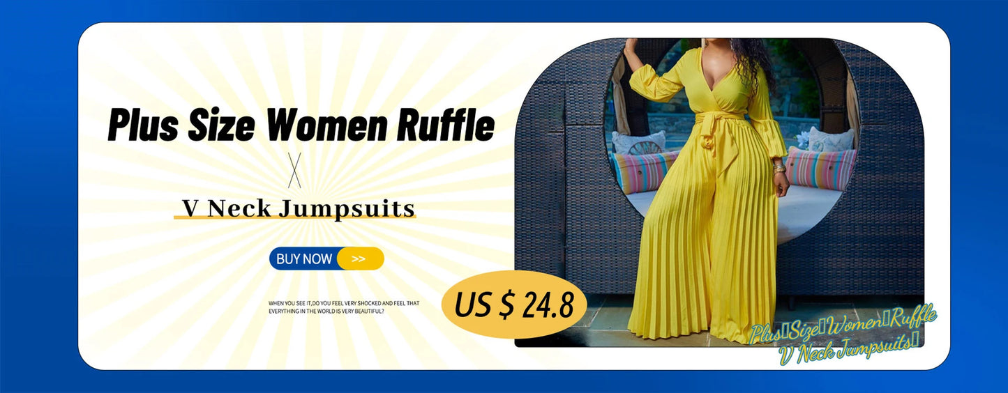 Plus Size Elegant Jumpsuit Female Solid 5xl Design Cloth Women One Piece Outfit Pencil Pant 2023 Autumn Fashion Casual Jumpsuit