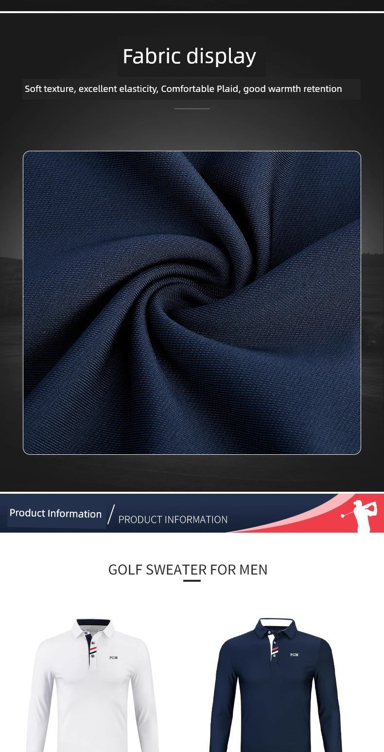 PGM Special Offer Long Sleeves T-Shirt Lapel Promotion Golf