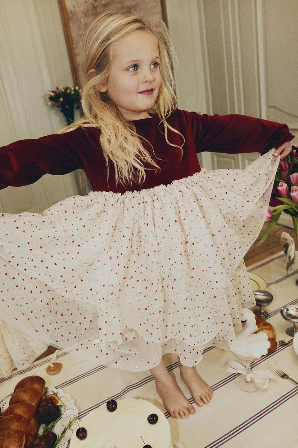 KS AW Children's Clothing Toddler Girls Velvet Patchwork Mesh Dresses Newborn Baby Christmas Rompers Lace Jumpsuit Climbing Suit