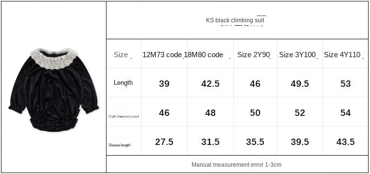 KS AW Children's Clothing Toddler Girls Velvet Patchwork Mesh Dresses Newborn Baby Christmas Rompers Lace Jumpsuit Climbing Suit