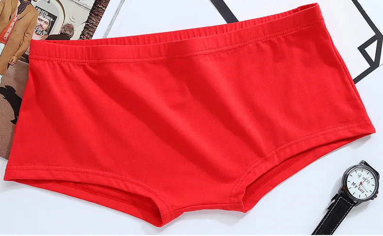 Youth Underwear for Men Cotton Breathable Boxer Shorts Boy Sports Comfortable Aro Pants Teenager Sleepwear Home Bottom Lingerie