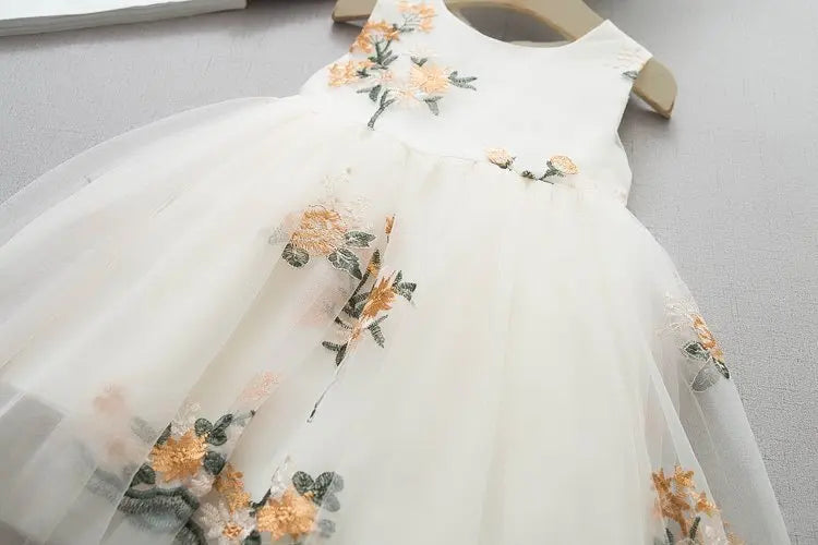 Infant Princess Dress for Girls Mesh Summer Girl Dress One Piece Toddler Clothes Boutique Clothing Girls Fashion First Year