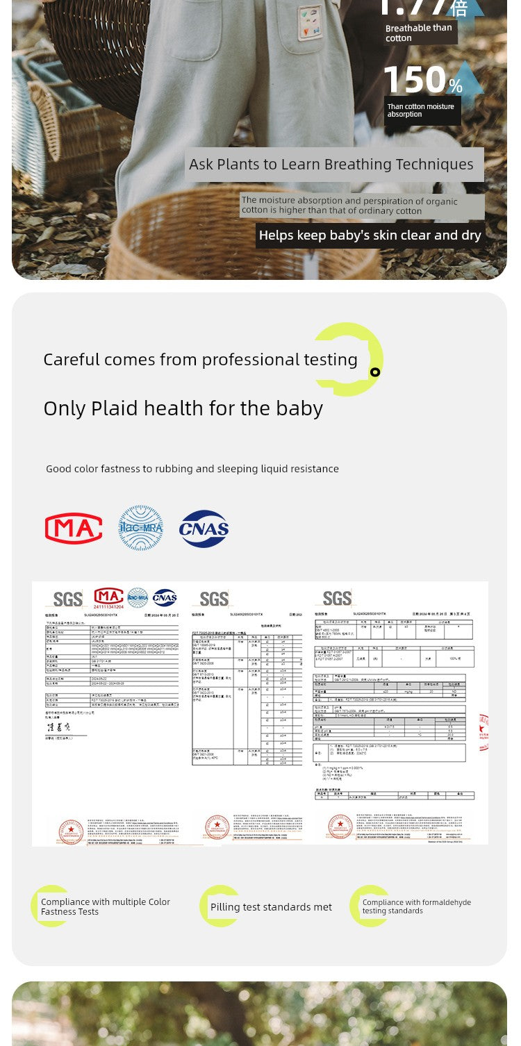 Kids Baby Girl Pure Cotton Boy Spring and Autumn Clothing Pants