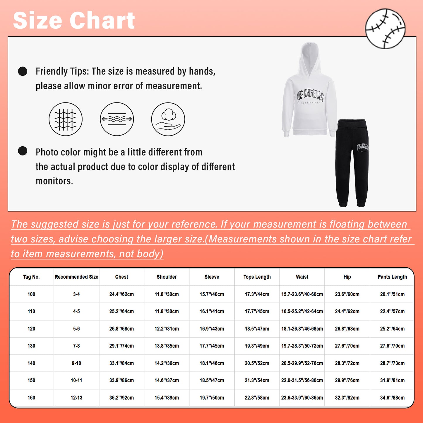Kids Boys Girls Letter Printed Sport Suit Tracksuit Long Sleeve Hooded Pullover with Elastic Waistband Pants