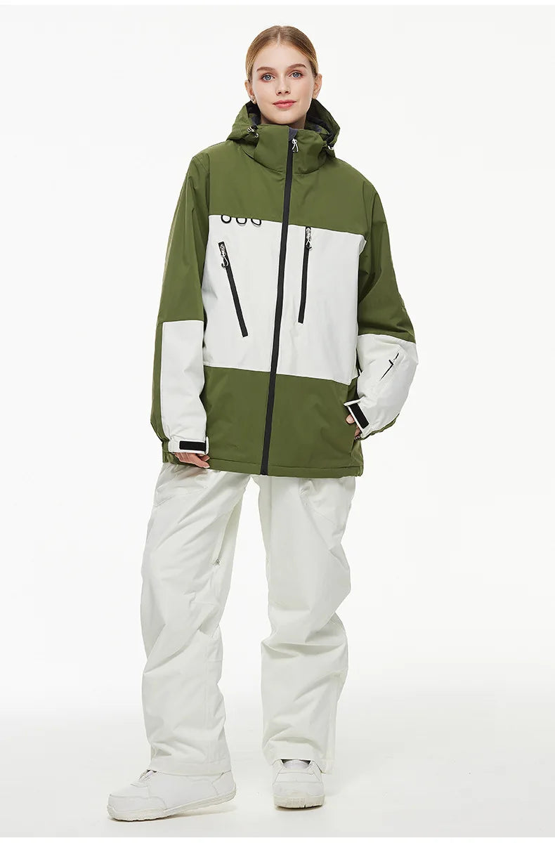 Cheaper, Snow Suit,  Snowboard Outdoor Sports  Snowboard Jacket Sets,  Ski Coat and Strap Pant,Boy‘s and Girl's Ski Jumpsuit