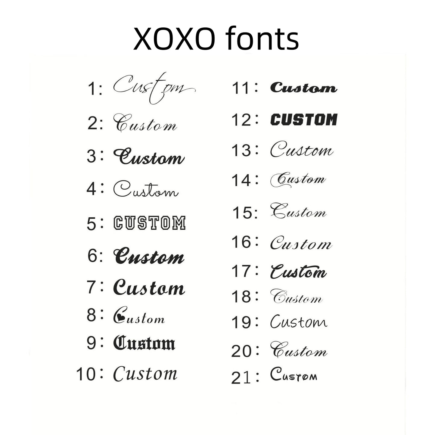 Custom 3D Name Pendant with Heart Personalized Double Nameplate Necklace xoxo Chain Customized Two Tone Name Plate Necklace