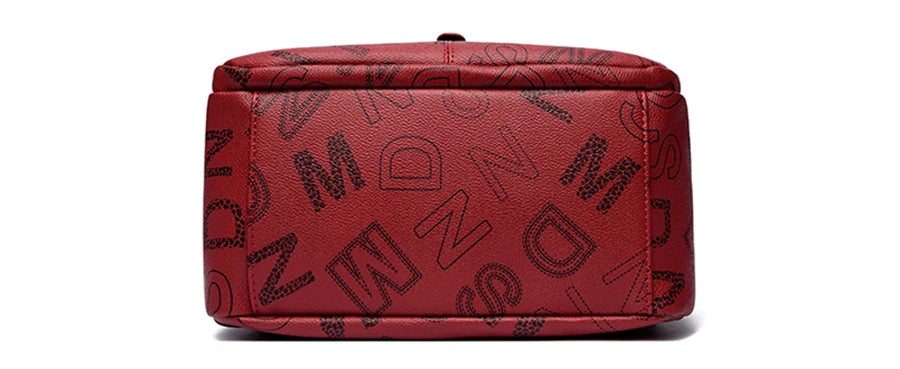 Luxury Designer Women Backpack High Quality Soft Leather Shoulder Bag Fashion School Bags Multifunction Rucksack Top-handle Bag